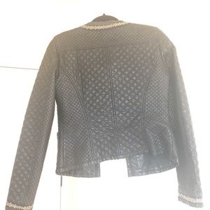 Zara leather jacket
